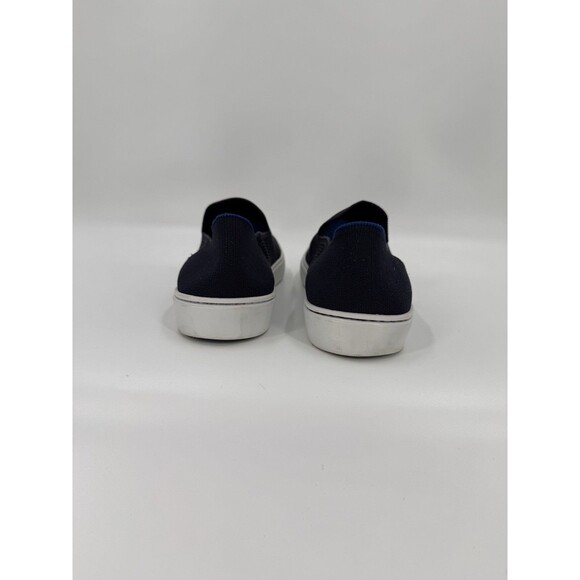 Rothy's The Sneaker Maritime Lattice Stitch Navy Slip On Shoes Women's Size 8.5 - Picture 10 of 15
